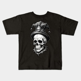 Jester Skull 2 Kids T-Shirt